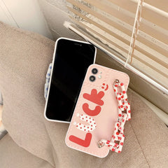 Fashionable Wrist Strap Phone Case