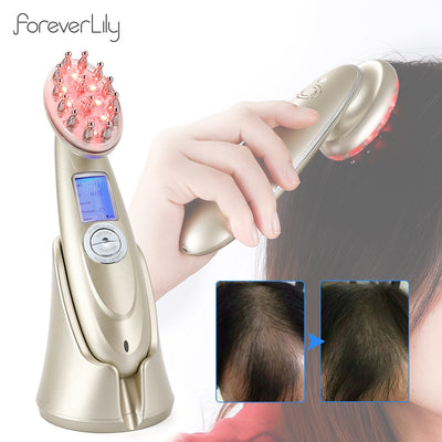 Advanced Infrared Hair Growth Comb with EMS & RF Technology for Regrowth and Restoration