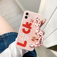 Fashionable Wrist Strap Phone Case