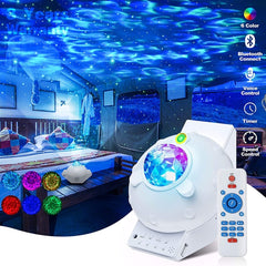 Galaxy Aurora Night Sky Projector with Bluetooth Speaker