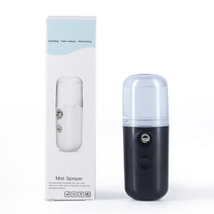 Portable Nano Mist Facial Hydrator - USB Rechargeable Moisturizing Sprayer