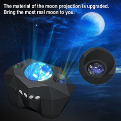 Galaxy Aurora Night Sky Projector with Bluetooth Speaker