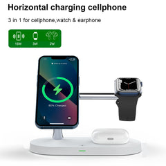 Ultimate 3-in-1 MagSafe Charging Station for iPhone, Apple Watch, and AirPods Pro