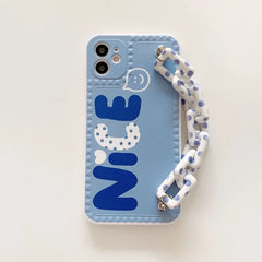 Fashionable Wrist Strap Phone Case