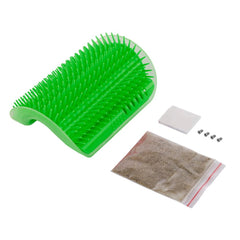 Cat Corner Grooming Brush and Massage Tool