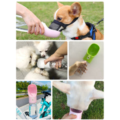 Portable Dog Hydration and Feeding Bottle